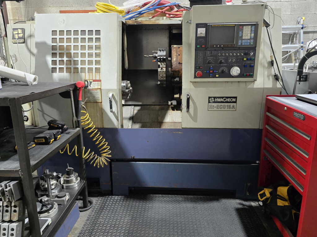 CNC turner used for custom machining