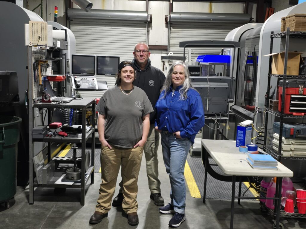 GT Virtual Concepts team members Golda, John, and Renee