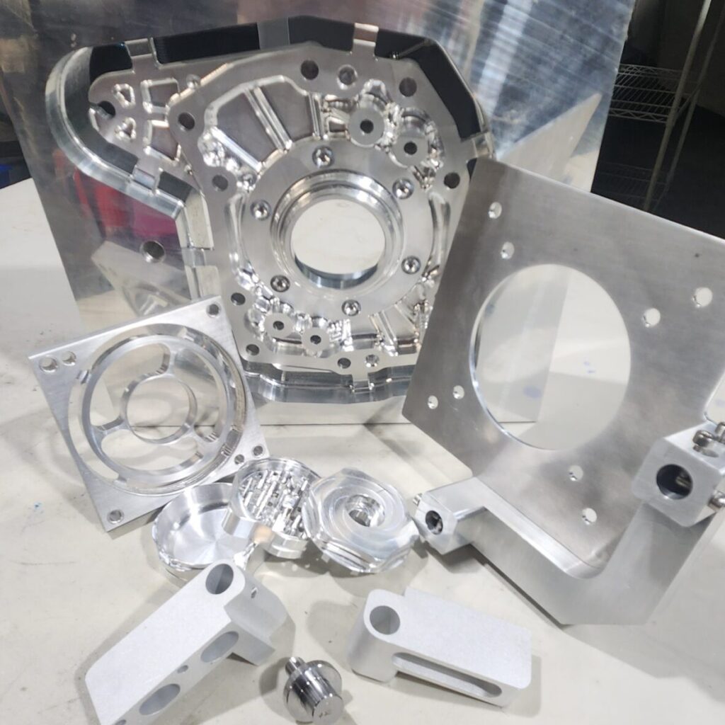 Finished aluminum prototypes